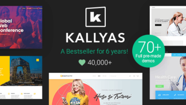 KALLYAS - Creative eCommerce Multi-Purpose WordPress Theme PHP Script
