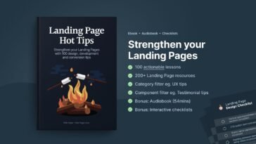 Landing Page Hot Tips Ebook, AUDIOBOOK DIGITAL DOWNLOAD