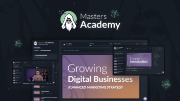 Masters Academy Master the art of disciplines of digital marketing and business LIFETIME DEAL