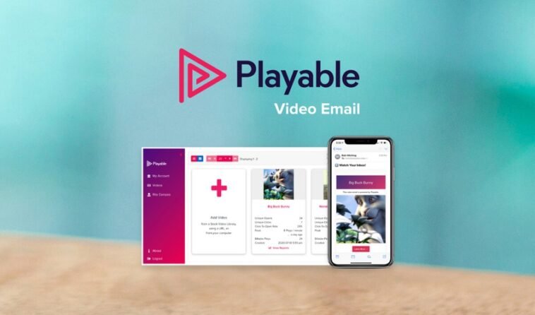 Playable video email campaign lifetime deal