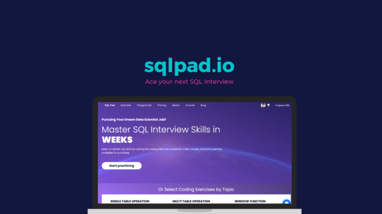 SQLPadIO programming lenguage lifetime deal