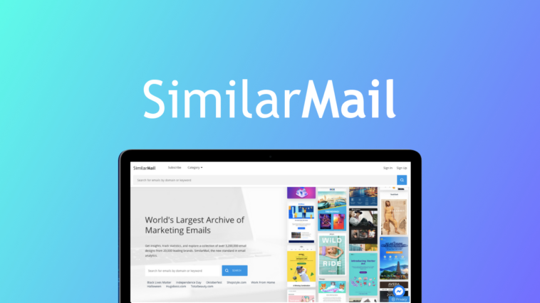 SimilarMail Data&analytics lifetime deal