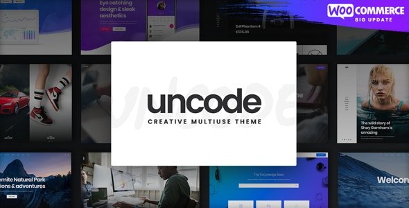 Uncode - Creative Multiuse & WooCommerce WordPress Theme PHP SCRIPT