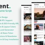 Varient - News & Magazine Script PHP Script