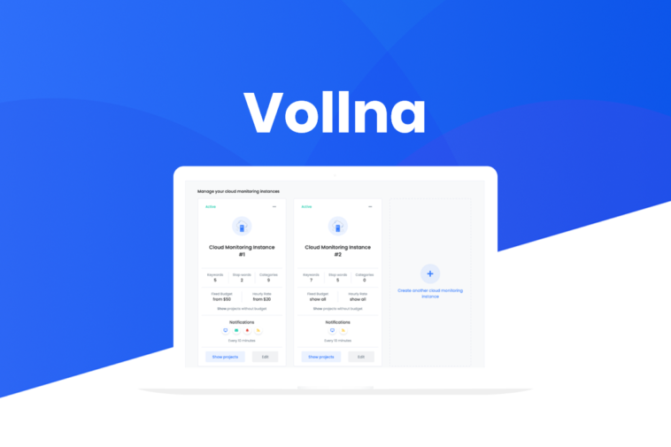 Vollna freelance projects lifetime deal
