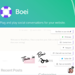 Boei, Plug and Play Social Conversation for your Website Lifetime Deal