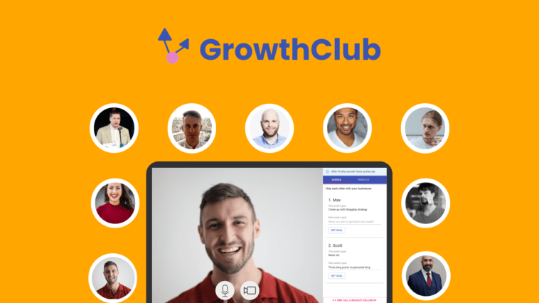 GrowthClub For Founders Video-call-based community for early-stage startup founders