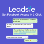 Leadsie, Get Facebook Access in 1 Click Lifetime Deal
