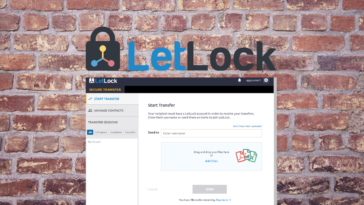 LetLock File Transfer - Send Your Files Securely