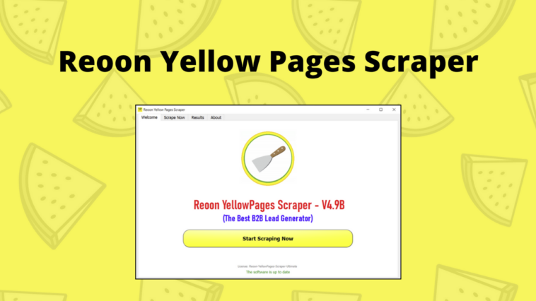 Reoon YellowPages Scraper, Scrape and extract thousands of business leads
