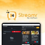 Streamr multilingual video translator with BUILT-IN LIVE STREAMING TECHNOLOGY Lifetime Deal