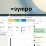 SympoQ, AI-driven helpdesk software.