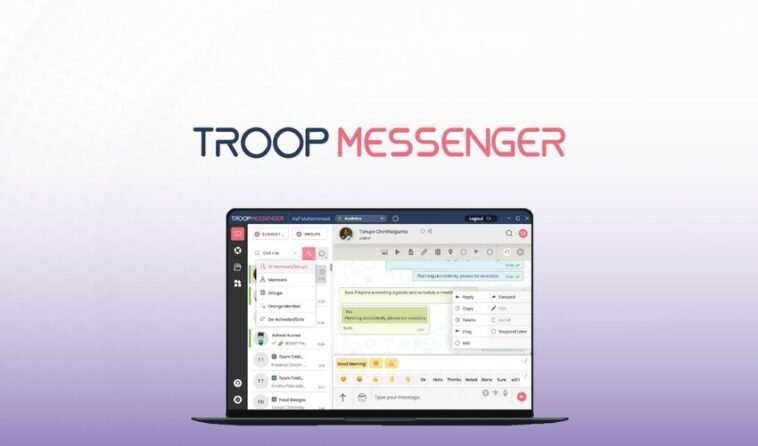 Troop Messenger is a user-friendly unified messaging platform LTD