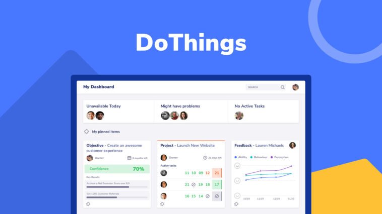 DoThings, makes it easier to manage people and projects.