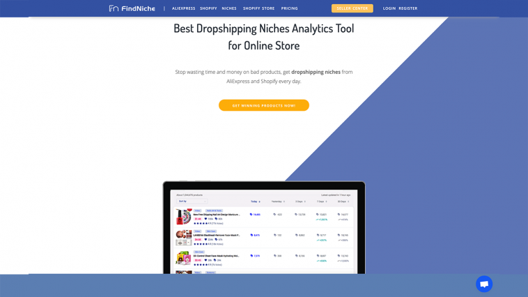 FindNiche, is a powerful dropshipping niches finder with the largest eCommerce intelligence database.