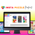 Insta Puzzle Perfect, is an online course which shows you how to master creating beautiful Instagram puzzles