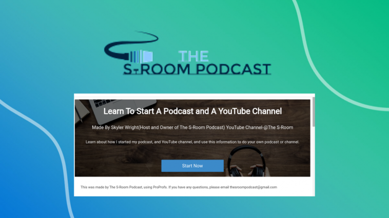 Learn How To Start A Podcast and YouTube Channel