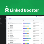 Linked Booster, The smartest automation tool to generate leads and engage with prospects for LinkedIn winners.