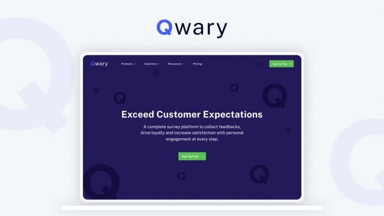 Qwary, A complete platform that helps businesses capture feedback and measure NPS, CSAT, CES with simple & engaging surveys.