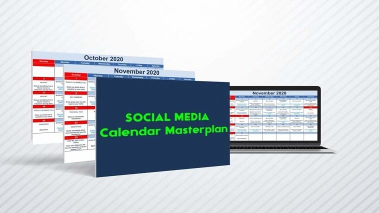 Social Media Calendar Masterplan
