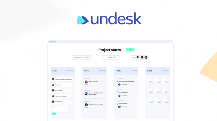 Undesk, Your all-in-one project management & collaboration software.
