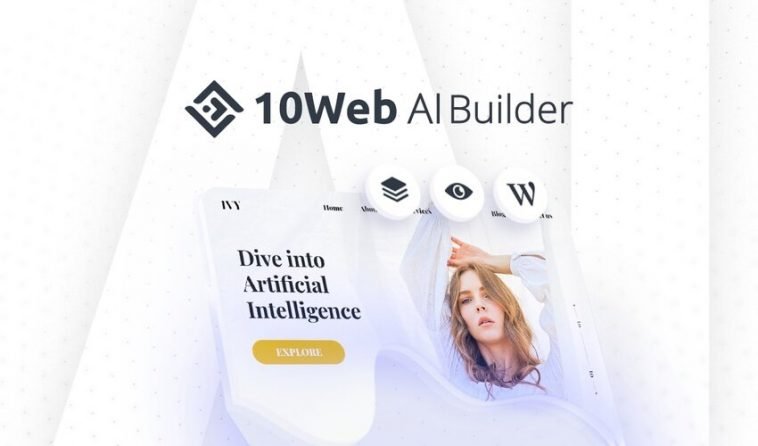 10Web AI Builder is a next-generation WordPress website builder