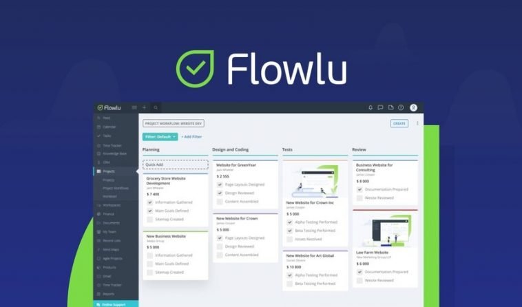Flowlu - Unify your business processes with a comprehensive project and customer management platform
