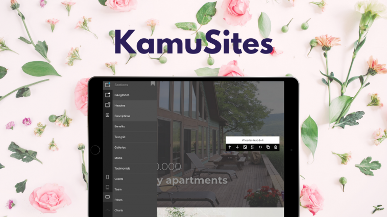 KamuSites - No-Code Drag & Drop Website Builder