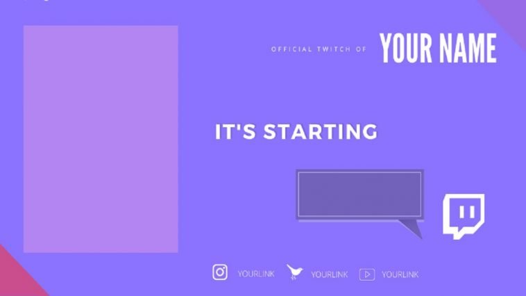 Overlay for editable twitch in Canva