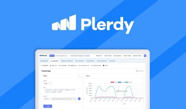 Plerdy - Track and analyze what users are doing on your site to maximize customers and increase sales