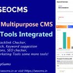 SEOCMS - Multipurpose CMS With Integrated SEO Tools