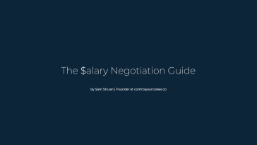 The Salary Negotiation Guide