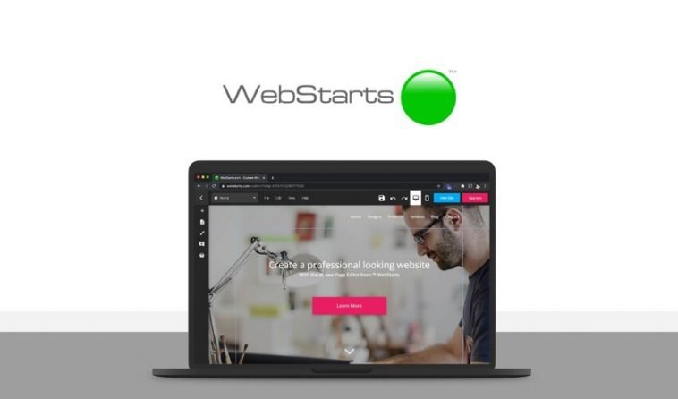 WebStarts - Build the website of your dreams in minutes with a smart drag-and-drop website builder