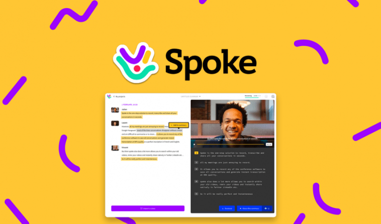 Spoke - Record, transcribe, and edit your video calls, presentations, and meetings with ease