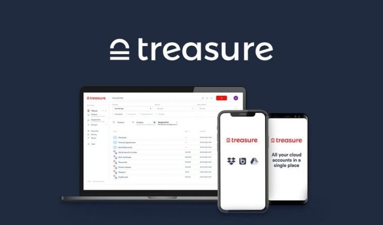 Treasure - Combine all of your cloud storage accounts effortlessly on a single, secure platform