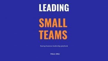 Leading Small Teams