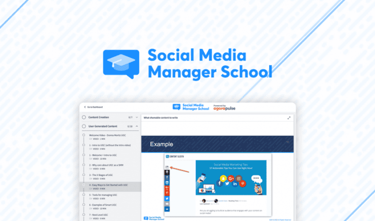 Social Media Manager School - Step up your social media marketing game with comprehensive online training