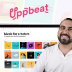 Music library for YouTube and social media videos UppBeat