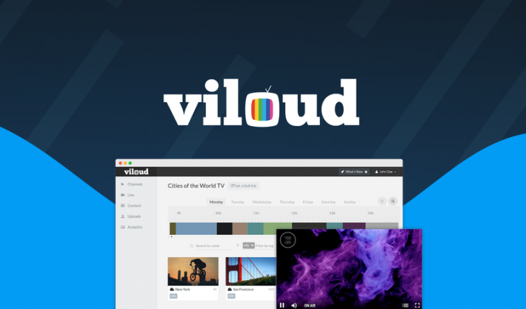 Viloud - Create an online TV channel or livestream for your brand and monetize video content