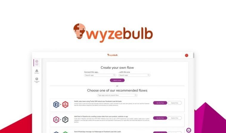 Wyzebulb - Create and automate workflows through 1000+ app integrations to make the most of your time