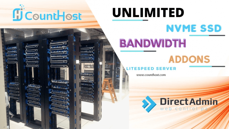 CountHost - Unlimited NVME SSD Easily Scalable Web Hosting