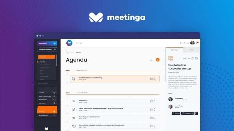 Meetinga - Event Web Application