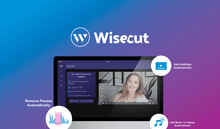 Wisecut - Harness the power of AI and voice recognition to edit your video content