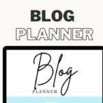 Blog Planner Printable, Blogging Planner