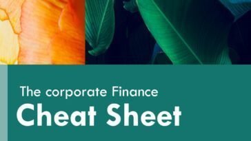 The Corporate Finance Cheat Sheet