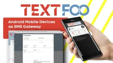 TextFoo - Android Mobile Devices as SMS/Text Gateway