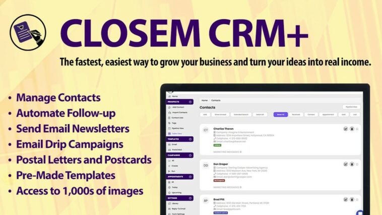 CLOSEM CRM+ | Exclusive Offer from AppSumo
