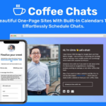 Coffee Chats: Schedule chats from a custom site that syncs to your calendar