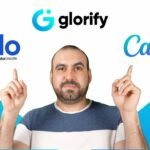 Comparison of Glorify vs Canva vs Crello image designer apps