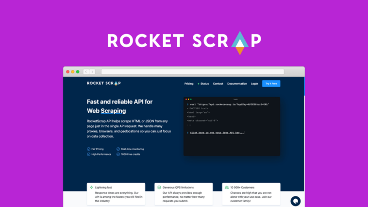 RocketScrap | Exclusive Offer from AppSumo